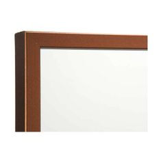 BigBuy Stensko ogledalo 50 x 70 cm Bronasta MDF Les (2 enoti)