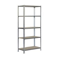 BigBuy Regali Simon Rack Maderclick 5/400 750 kg kovinski les 5 polic iz iverne plošče (180 x 90 x 40 cm)