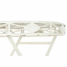 DKD Home Decor Jedilna miza DKD Home Decor White Metal 70 x 70 x 73 cm (70 x 70 x 73 cm)