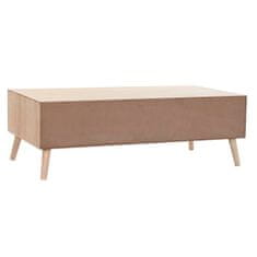 Miramarket Centralna Miza DKD Home Decor Rjava Les Jelka Plastika Les MDF 120 x 60 x 42,5 cm