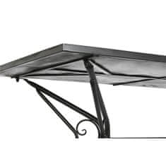 DKD Home Decor Jedilna miza DKD Home Decor Zunanjost Zelena keramika Ironwork 140 x 70 x 75,5 cm