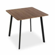 NEW Table Versa Klaudia Les Kovina Melamin Les MDF 80 x 75 x 80 cm