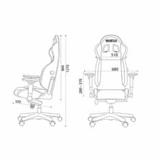 NEW Stol Gaming Sparco S00998NRNR Črna