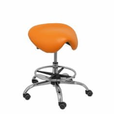 BigBuy Stool Alatoz P&C 308CRRP Orange 65 cm