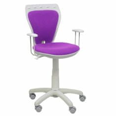 BigBuy Office Chair Salinas P&C BLB82RF Young Lilac