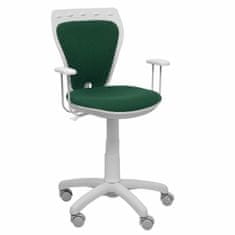 BigBuy Office Chair Salinas P&C LB426RF Young Dark Dark green