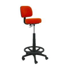 BigBuy Ergonomski stolček P&amp;C LB305RN s kolesi Oranžna temno oranžna 117 cm