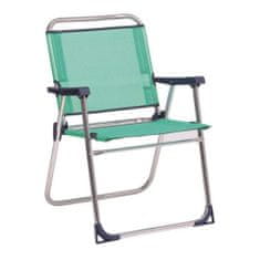 BigBuy Stol za plažo Alco 631 ALF/30 Aluminium Fixed Green 57 x 78 x 57 cm (57 x 78 x 57 cm)