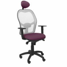 BigBuy Pisarniški stol z naslonom za glavo Jorquera P&amp;C ALI760C Purple