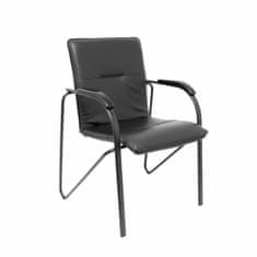 BigBuy Reception Chair Balsa P&C 2259SPNE Black (2 uds)