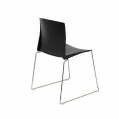 BigBuy Reception Chair Boniches P&C 1 Black (4 uds)