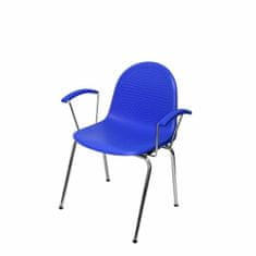BigBuy Reception Chair Ves P&C 4320AZ Blue (4 uds)