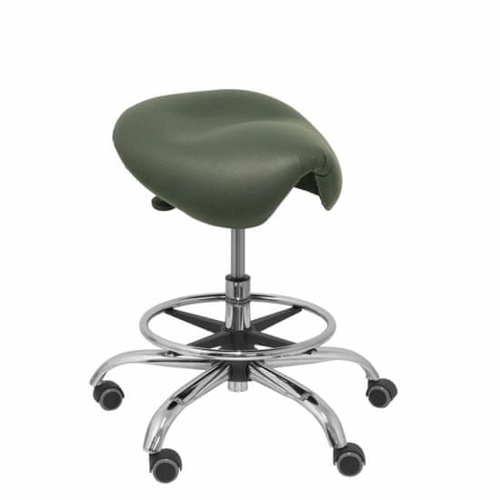 BigBuy Stool Alatoz P&C 600CRRP Dark grey 65 cm