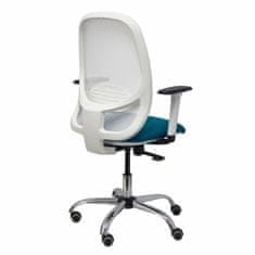 BigBuy Office Chair Cilanco P&C 354CRRP White Green Green/Blue