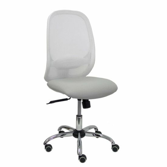 BigBuy Office Chair Cilanco P&C B40CRRP White Light grey