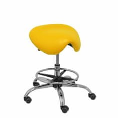 BigBuy Stool Alatoz P&C 100CRRP Yellow 65 cm