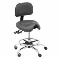 BigBuy Stool Zarza P&C 600CRRP Dark grey 91 cm