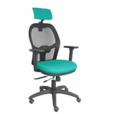 BigBuy Pisarniški stol z naslonom za glavo P&amp;C B3DRPCR Turquoise