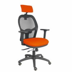 BigBuy Pisarniški stol z naslonom za glavo P&amp;C B3DRPCR Temno oranžna