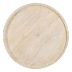 BigBuy Sredinska miza iz mangovega lesa 70 x 70 x 40 cm