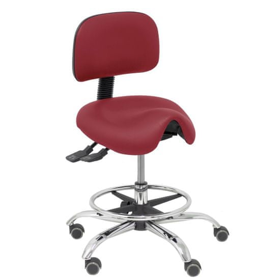 BigBuy Stolček Zarza P&amp;C 933CRRP Maroon 91 cm