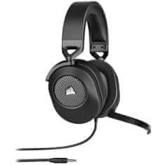 Corsair HS65 SURROUND/7.1/Jack/Wire/Black