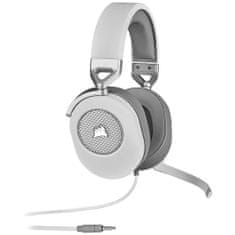 Corsair HS65 SURROUND/7.1/Jack/Wire/Grey-White