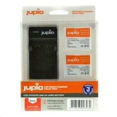 Jupio Komplet 2xNB-6LH 1100 mAh + en polnilec za Canon