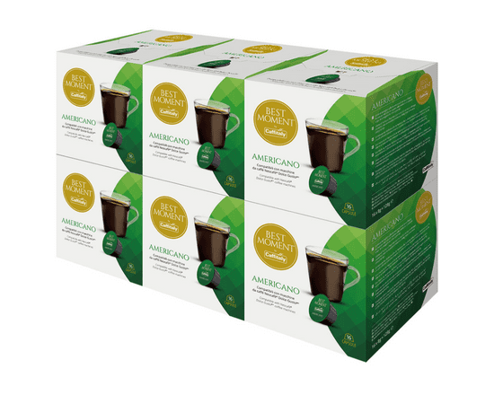 Caffitaly Dolce Gusto Americano kavne kapsule, 6 * 16 kapsul