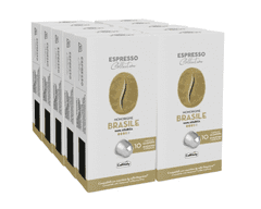 Caffitaly Nespresso compatible Brasile Alu kavne kapsule, 10 * 10 kapsul