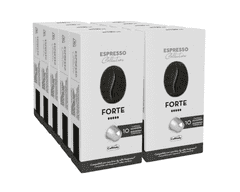Nespresso compatible Forte Alu kavne kapsule, 10 * 10 kapsul