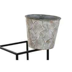 DKD Home Decor Lonček DKD Home Decor Grey Metal Worn 34 x 34 x 71 cm