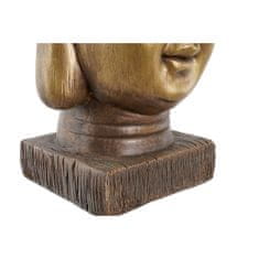 DKD Home Decor Rastlinjak DKD Home Decor iz steklenih vlaken Golden Buddha Oriental (25 x 25 x 36 cm)