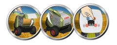 Happy People Traktor Claas Axion 870 + balirka 540