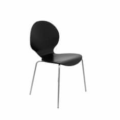 BigBuy Reception Chair Peñas P&C 4321NE Black (4 uds)