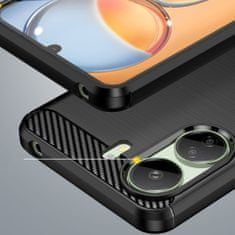 Tech-protect Carbon ovitek za Xiaomi Redmi 13C / Poco C65, črna