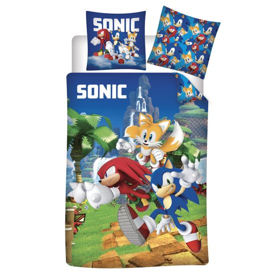 Halantex Posteljnina Ježek Sonic in prijatelji