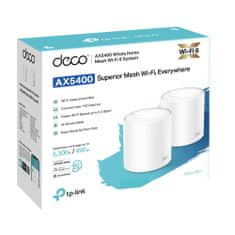 TP-Link AX5400 Smart Home Mesh WiFi6 sistem Deco X60 (2 paketa) v3.2