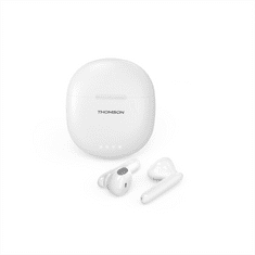 Thomson Slušalke Bluetooth WEAR77032, pips, polnilno ohišje, bela