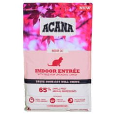 slomart hrana za mačke acana indoor entrée odrasli piščanec turčija riba zajec 4,5 kg