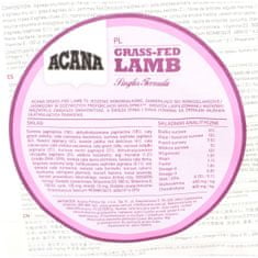 slomart krma acana grass-fed lamb 2 kg