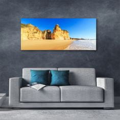 tulup.si Slika na platnu Ocean beach landscape 125x50 cm