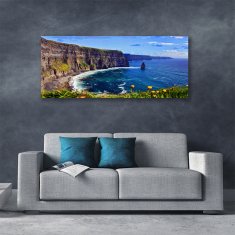 tulup.si Slika na platnu Gulf rocks sea landscape 125x50 cm