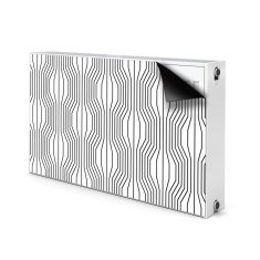 tulup.si Pokrov za radiator PVC Geometrijska iluzija 100x60 cm