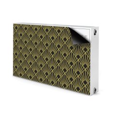 tulup.si Pokrov za radiator PVC Art deco stil 100x60 cm