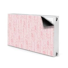 tulup.si Pokrov za radiator PVC Roza jelska kost 100x60 cm