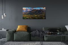 tulup.si Slika na platnu Mountain sunset 125x50 cm