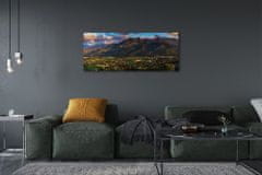 tulup.si Slika na platnu Mountain sunset 125x50 cm