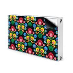 tulup.si Pokrov za radiator PVC Ljudska umetnost 100x60 cm