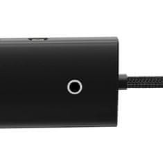 NEW Vozlišče 4w1 Baseus Lite Series USB do 4x USB 3.0 2m (czarny)